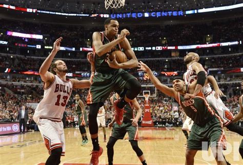 Photo: The Milwaukee Bucks Play the Chicago Bulls in Game 5 of the ...