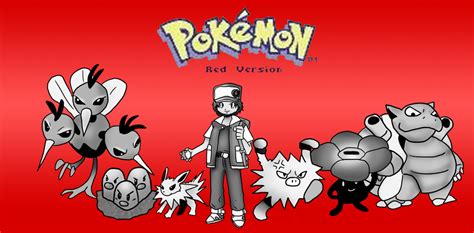 Pokemon Red 2012 Playthrough Team by SkyMaro on deviantART