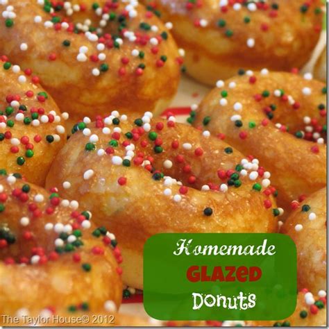 Homemade Glazed Donuts