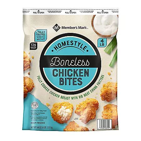 Member's Mark Homestyle Boneless Chicken Bites (4 lb.) - Sam's Club