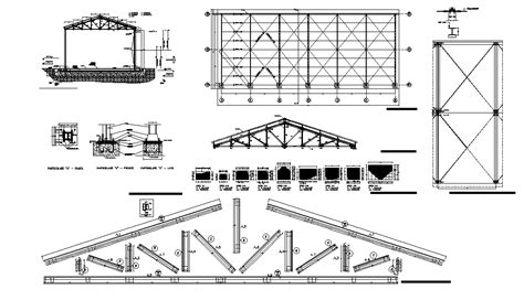 Roof Truss Detail Drawing