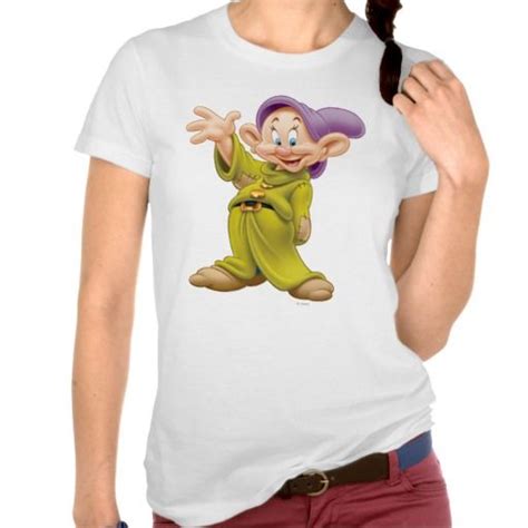 Snow White's Dopey T-Shirt | Zazzle.com | Funny disney shirts, Disney shirts, T shirt