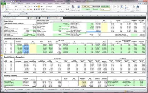 Rental Property Management Spreadsheet Template