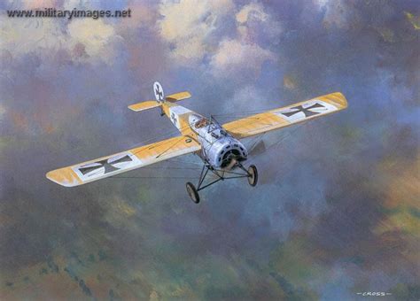 Fokker E III Art | A Military Photo & Video Website