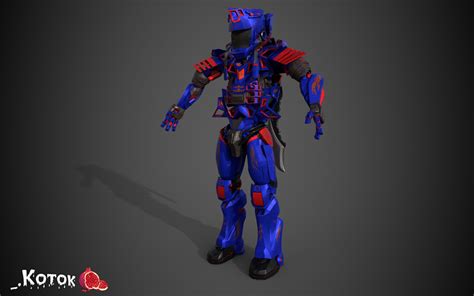 ArtStation - Warrior Robot | Game Assets