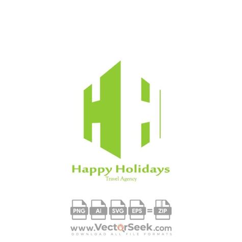 Happy Holidays Logo Vector - (.Ai .PNG .SVG .EPS Free Download)