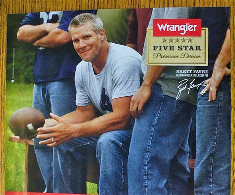 2010 Wrangler Jeans With Football's Brett Favre