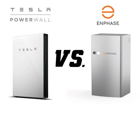 Tesla Powerwall vs. Enphase Battery - NRG Clean Power