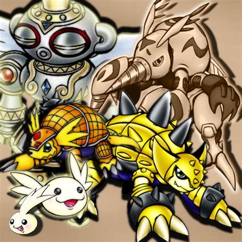 Armadillomon Evolution by xLady-Mizu on DeviantArt