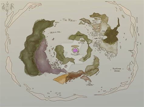 Fracture Lands Map by Spinach-Kid on DeviantArt