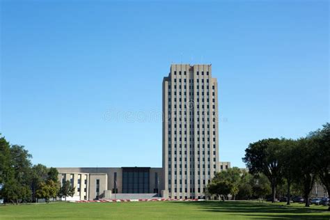 North Dakota State Capitol Building Stock Photo - Image of tower ...