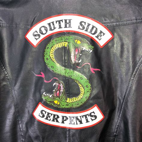 SHEN-XUAN South Side Serpents Motorcycle Jacket Faux … - Gem