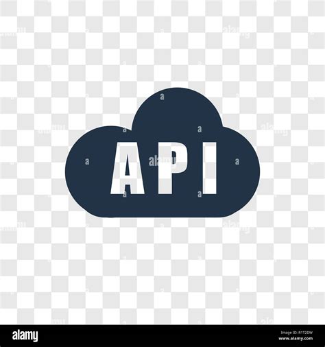 Api vector icon isolated on transparent background, Api transparency logo concept Stock Vector ...