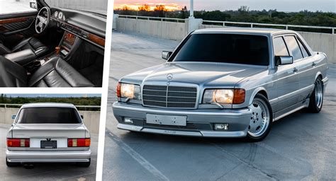 This AMG-Tuned 1991 Mercedes-Benz S-Class Is The Granddaddy Of The Modern S63