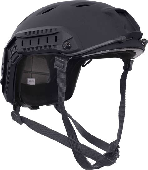 Black Advanced Tactical Adjustable Airsoft Helmet - Army Navy Store