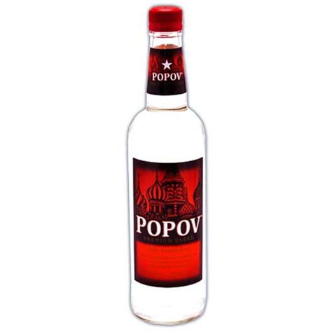 Popov Vodka – Internet Wines.com