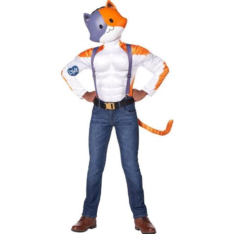 Meowscles Muscle Costume for Kids - Fortnite | Party City