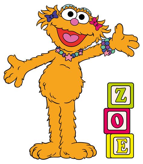 Sesame Street Zoe Png