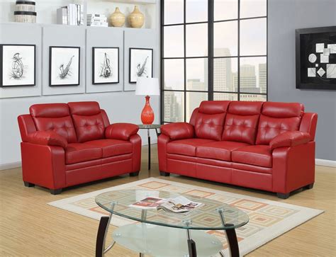 2017 Red Leather Sofas for Charming, Warm and Rich living spaces | Living room sofa, Living room ...