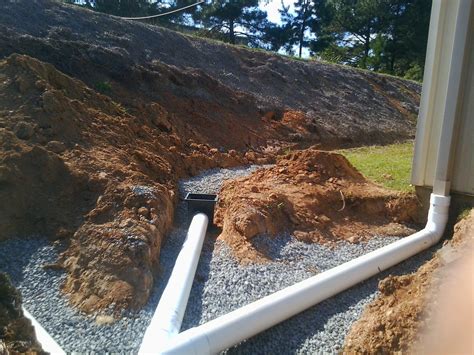 basement drainage system cost Water collection foundation french drain ...