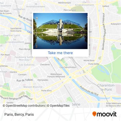 How to get to Paris, Bercy by metro, bus or RER?