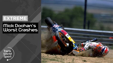 Mick Doohan's Horrendous Crashes | Trans World Sport - YouTube