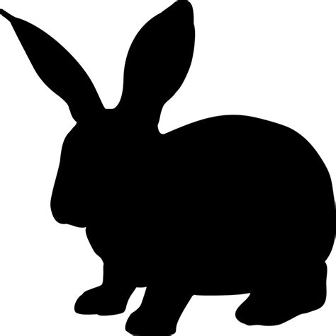 Free vector graphic: Rabbit, Animal, Hare, Silhouette - Free Image on Pixabay - 1601690