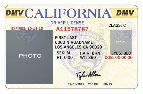 Card Identification Texas Editable Texas Drivers License Template