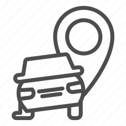 Car, vehicle, road, map, navigation, vacation, point icon - Download on Iconfinder