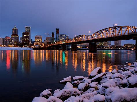 Portland Oregon Winter Stock Photos, Pictures & Royalty-Free Images ...