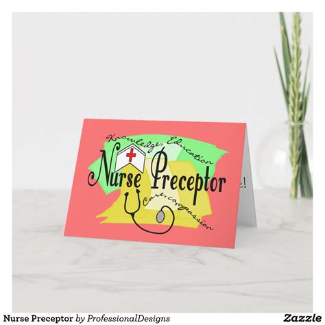 Nurse Preceptor Thank You Card | Zazzle | Thank you cards, Custom thank you cards, Cards