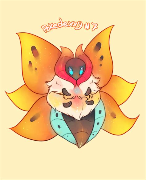 Pokedexxy #7 - Volcarona by pekou on DeviantArt