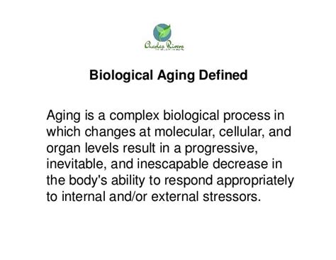 Biological theories of aging