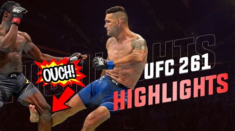 UFC 261 Full Fight Highlights - YouTube
