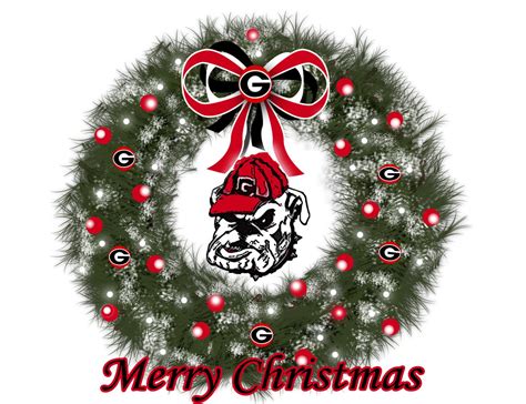 Christmas UGA Georgia Bulldog Christmas Cards