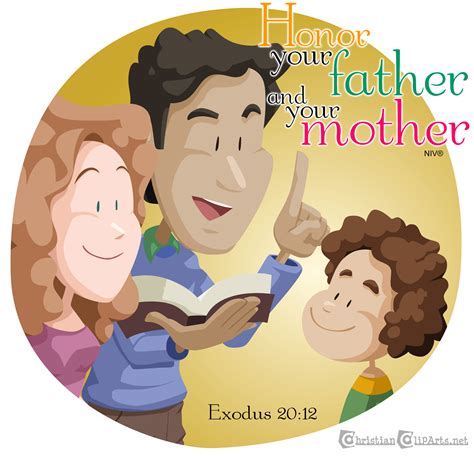 Christian Clip Arts .net blog: Word of God: Honour your father and your ...