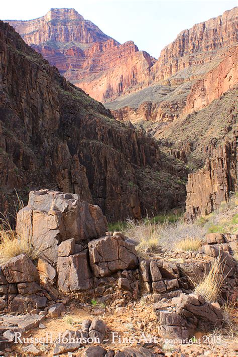 Hiking the Hermit Trail to Granite Rapids at The Grand Canyon | Russell ...