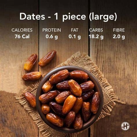 Dates Fruit - Benefits, Nutritional Facts (Calories) & Recipes | Healthifyme