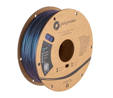 3D Printing Solutions > 3D Printer Store > PolyLite PLA Starlight Iridescent Twilight 1kg Filament