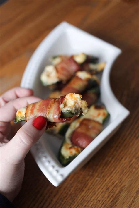 Bacon Wrapped Jalapeno Poppers - With Love From Bex