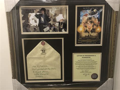 Charitybuzz: Harry Potter Authentic Screen-Used Movie Prop & Framed Display