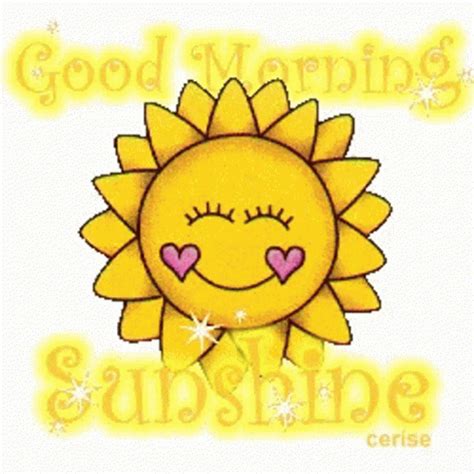 Good Morning Sunshine Sun GIF - Good Morning Sunshine Sun Smile - Discover & Share GIFs