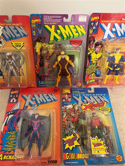 Vintage Sealed Marvel X-Men Action Figures Toy Biz Tyco 1990s | Arts ...