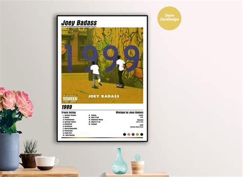 Joey Badass 1999 Album Cover Poster | Etsy