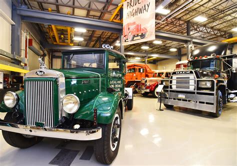 A hidden gem: the Mack Truck museum gives visitors an in-depth look at how the company’s wheels ...