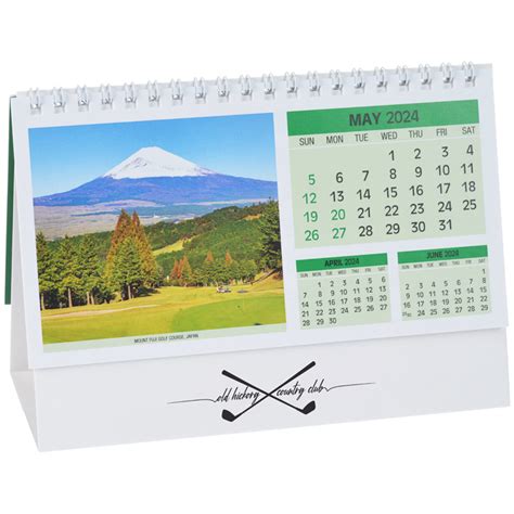 4imprint.ca: Golf Courses Desk Calendar C135903