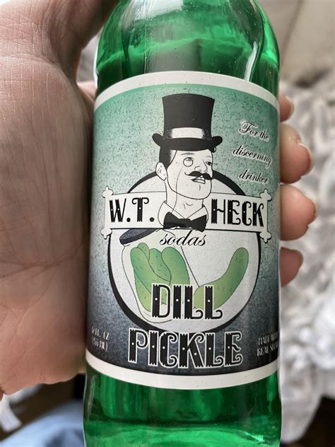 W.T. Heck Dill Pickle Soda : r/Soda