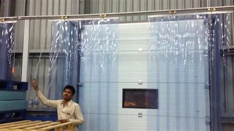 Sliding PVC Strip Curtain Installation Service at Rs 140/sq ft in Pune