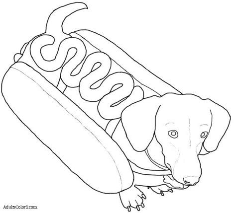 Printable Coloring Pages Of Dachsunds - Coloring Home