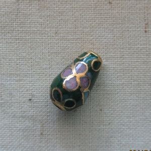 Vintage Cloisonne Beads Tear Drop Shape 10 Beads - Etsy